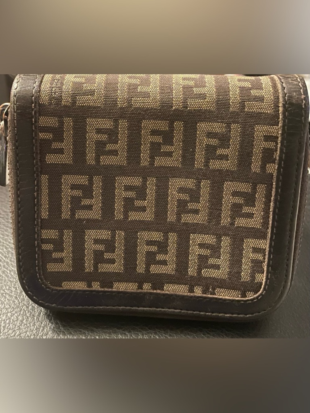 Fendi Brown Monogram Wallet - Picture 2 of 8
